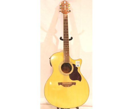 Crafter GAE-8 electric acoustic guitar. Not available for in-house P&amp;P, contact Paul O'Hea at Mailboxes on 01925 659133 C