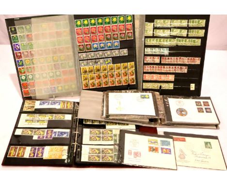 Four albums of Swiss postage stamps and first day covers. P&amp;P Group 2 (£18+VAT for the first lot and £3+VAT for subsequen