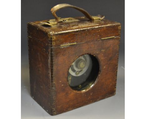 A Toulet Excelsior Imperator pigeon racing clock, cased
