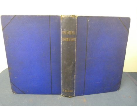 SIMMS RUPERT.&nbsp;&nbsp;Bibliotheca Staffordiensis or a Bibliographical Account of ... the County of Stafford. Ltd. ed. 330/