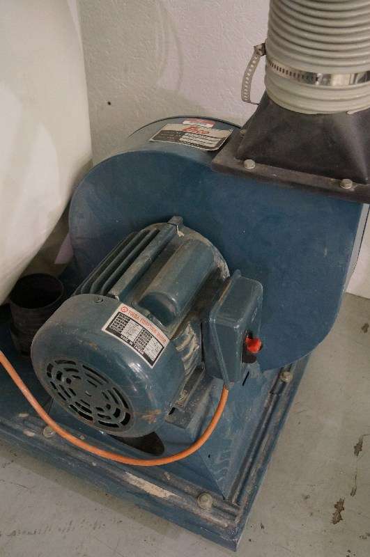 ENCO 1503010 Dust Collector 2 HP, 60 Hz, 115/230 V, Single Phase, 1060