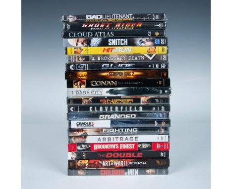 Great group of action-packed films with actors like Nicolas Cage, Dwayne Johnson and more. All are Region 1 compatibility wit