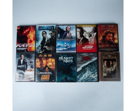 Either add to your entertainment collection or start one with this great group of films. All are previously viewed, Region 1 