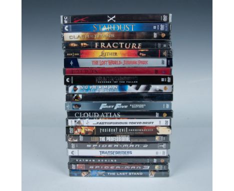 Great group of films with some showcasing the most popular Super Heroes we all loved as a kid, and still do. All are Region 1