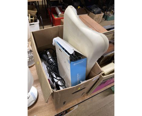Wii console and games