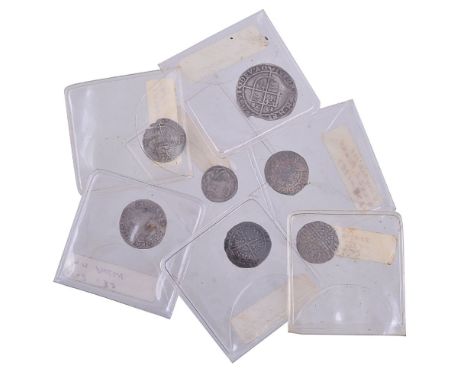 Edward I to the Commonwealth, hammered silver (7), Penny to Sixpence. Fair to fine (7)