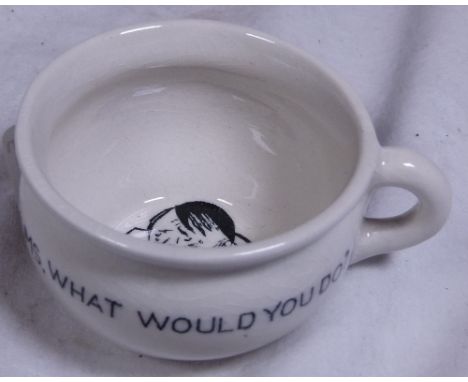 Small ceramic Hilter Jerry pot, D: 5.5 cm 