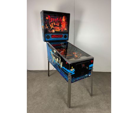 1993 Williams Bram Stoker's Dracula pinball machine. In very good visual condition, showing almost no wear and in excellent w