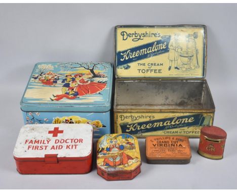 A Collection of Vintage Tins