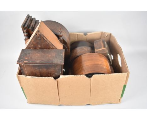 A Collection of Various Vintage Mantel Clock Cases