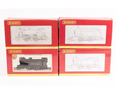 4 Hornby Railways tank locomotives. B.R. 0-4-0T Industrial Locomotive 'No.4 ' 'Membership Edition 2001' R.2245. B.R. 0-4-0T '