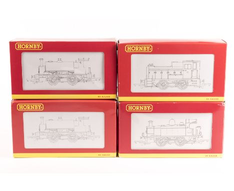 4 Hornby Railways tank/diesel locomotives.  An 0-4-0T industrial loco 101 R.2304. Virgin 0-4-0 diesel class 06 mechanical shu