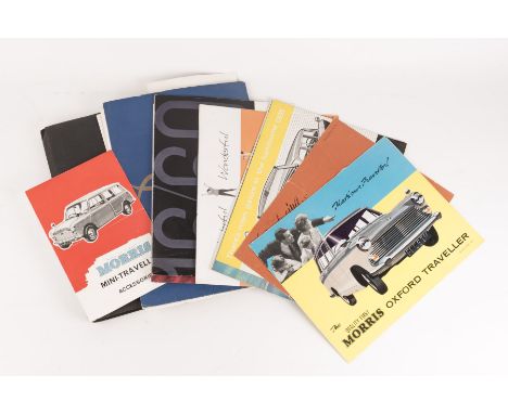 A small quantity of 1960s/70s car and Leyland commercial vehicle brochures, leaflets and paperwork relating to Leyland, Morri