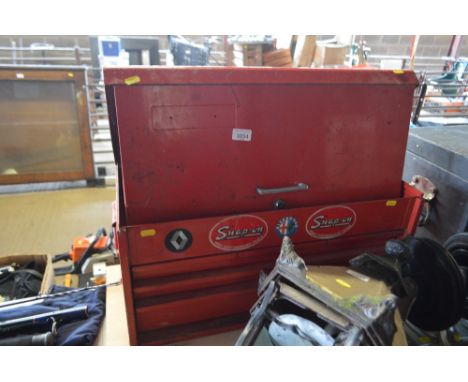 A metal multi drawer tool box