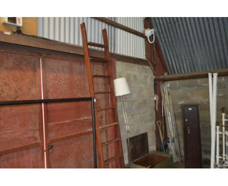 A wooden ladder