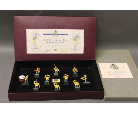 A boxed Britain's limited edition "The United States Army Band of Washington D.C." set