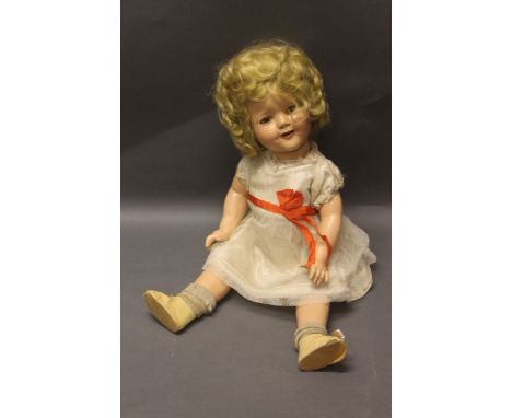 A vintage Shirley Temple doll