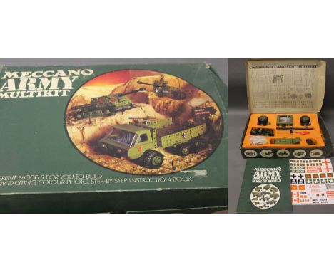 A Meccano Army Multi-Kit set