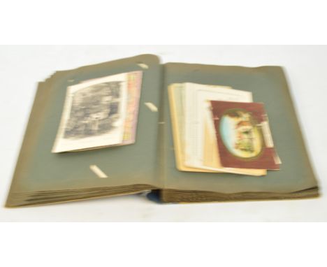 A small quantity of early 20th century postcards including topographical, humorous, portrait, photographs, etc, contained in 