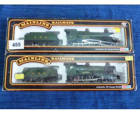 MAINLINE 2 X BOXED GWR MANORS - 7819 HINTON MANOR &amp; FRETWELL MANOR R/PT