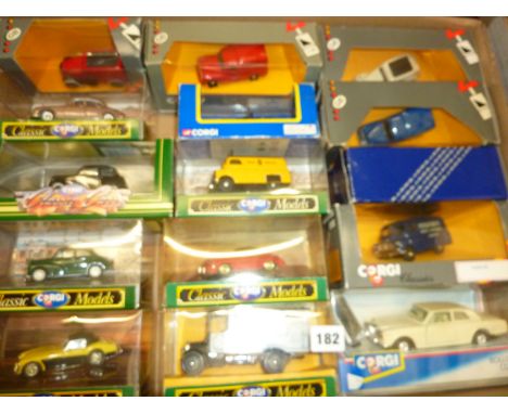 16 BOXED CORGI CLASSICS