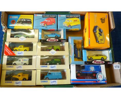 15 CORGI BOXED GOLDEN OLDIES  &amp; MEMORIES SERIES DIE CASTS