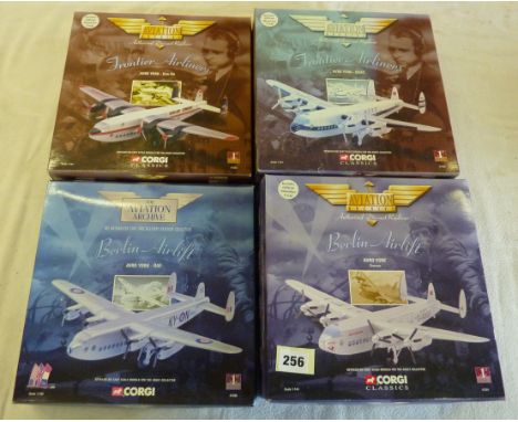 CORGI BOXED AVIATION : 47201 YORK, 47205 YORK, 47203 YORK, 47202 YORK