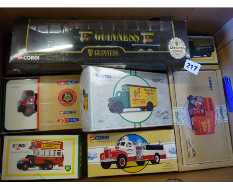 CORGI 8 MODELS INC. GUINNESS, 98486 MACK, BEDFORD, CC10902 BRS