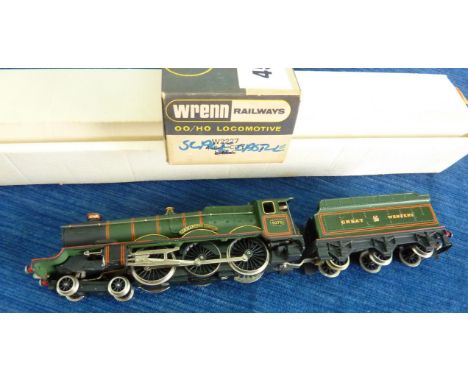 WRENN CASTLE CLASS R/N 4076 CARMARTHEN CASTLE, IN A WRENN 'CITY' BOX, SOME REPAINTING TO TENDER