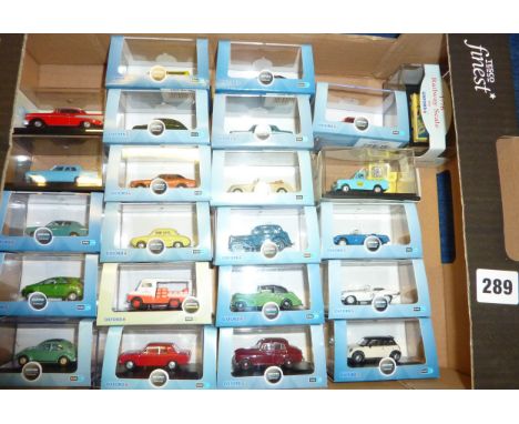 23 OXFORD DIE CAST 00 SCALE MODELS IN BOXED CONDITION