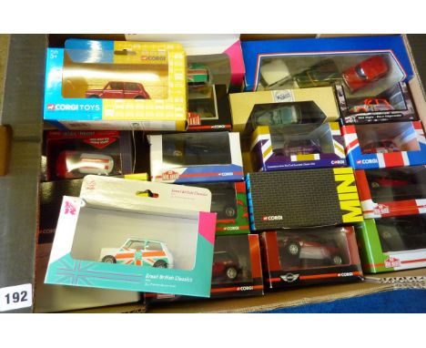 20 CORGI &amp; OTHER MAKES MINI THEMATIC COLLECTION INC. MINI MANIA MODELS ALL BOXED