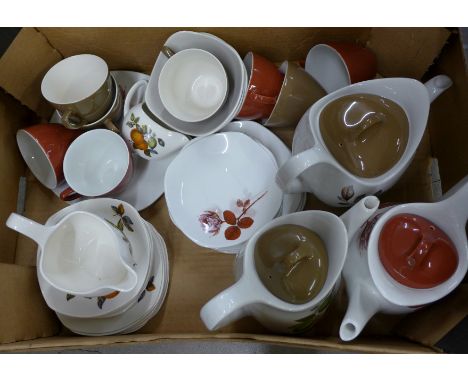 A tea and coffee set by Midwinter **PLEASE NOTE THIS LOT IS NOT ELIGIBLE FOR POSTING AND PACKING** 