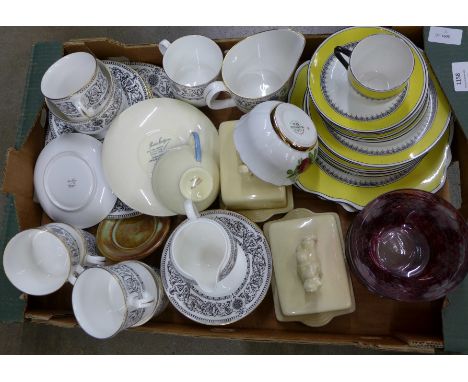 A collection of china including Royal Worcester, Susie Cooper, Foley **PLEASE NOTE THIS LOT IS NOT ELIGIBLE FOR POSTING AND P