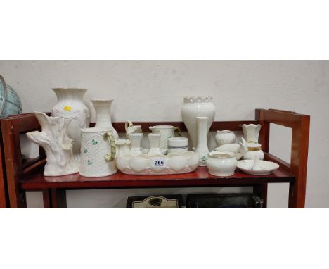 SHELF LOT OF BELLEEK