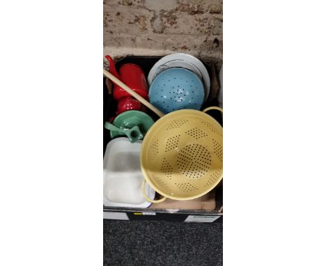 BOX OF ENAMEL