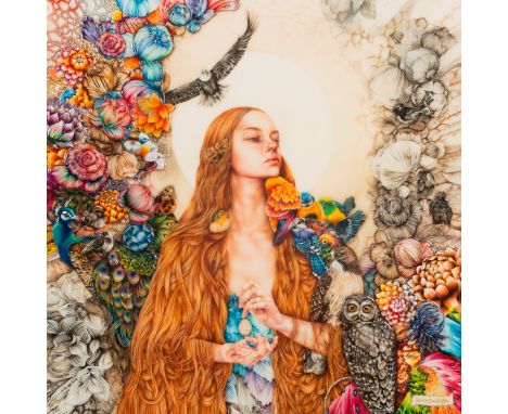Kerry Darlington (born 1974)/Daughter of Gaia/limited edition, Unique Edition 68/95/signed with certificate of authenticity/p