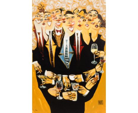Tod White (British, born 1969)/All I Can Remember Was/signed, limited edition 50/100/hand finished giclée print on canvas, 89