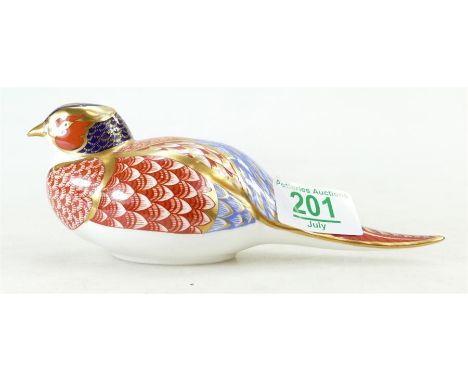 Royal Crown Derby Pheasant paperweight