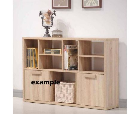 Apollo branded Low Shelf unit.. This lot is either a catalogue return, unclaimed good or a despatch return and is sold withou