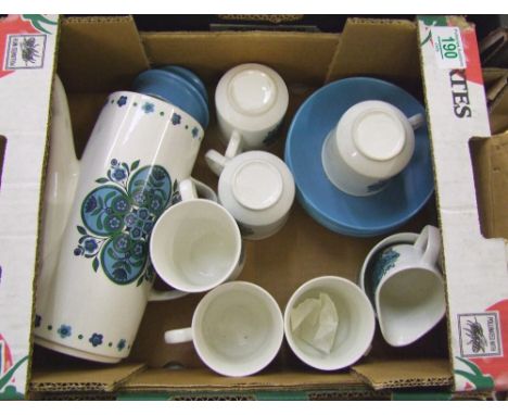 J & G Meakin studio 1950s coffee set 