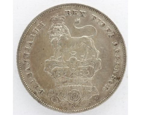 1826 silver shilling of George IV, eF. UK P&amp;P Group 0 (£6+VAT for the first lot and £1+VAT for subsequent lots) 