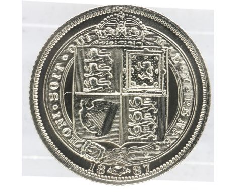 1887 silver sixpence of Queen Victoria. UK P&amp;P Group 0 (£6+VAT for the first lot and £1+VAT for subsequent lots) 