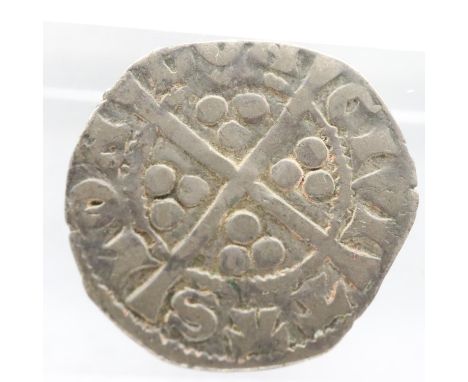 Hammered silver penny of Edward I, London Mint. UK P&amp;P Group 0 (£6+VAT for the first lot and £1+VAT for subsequent lots) 