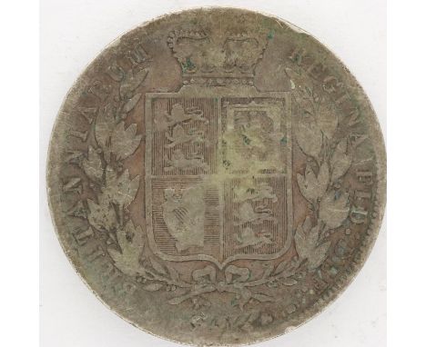 1881 silver half crown of Queen Victoria. UK P&amp;P Group 0 (£6+VAT for the first lot and £1+VAT for subsequent lots) 