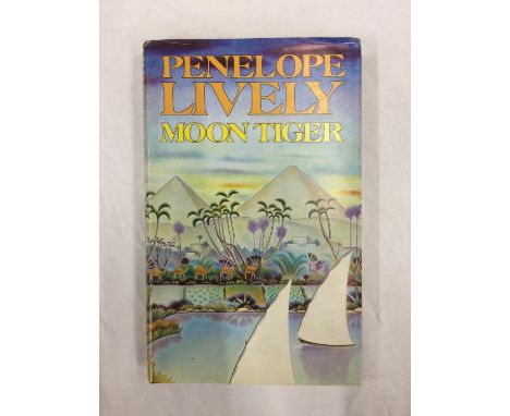 A FIRST EDITION HARDBACK MOON TIGER BY PENELOPE LIVELY WITH DUST COVER PUBLISHED 1987 