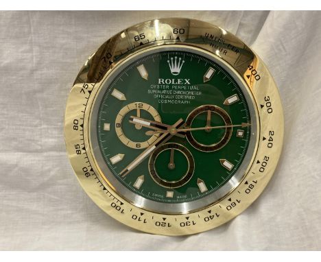 A DEALERS WALL CLOCK 