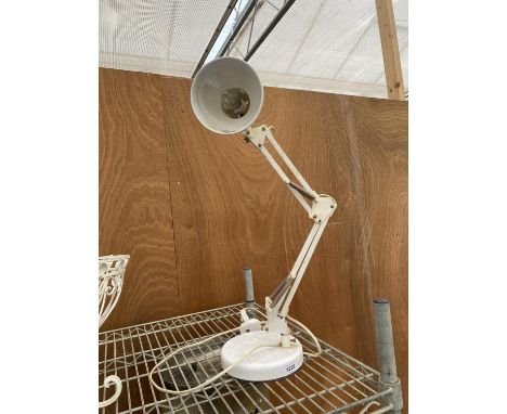 A RETRO ANGLE POISE LAMP 