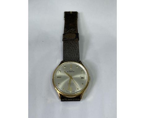 A VINTAGE EMPER0R AUTOMATIC WRISTWATCH SEEN WORKING BUT NO WARRANTY 