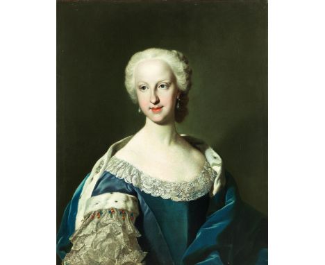 Jacopo Amigoni, 1682 Venedig – 1752 Madrid, Keis desPORTRAIT DER MARIA THERESIA RAFAELA VON SPANIEN (1726 - 1746)Öl auf Leinw