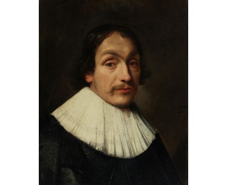 Michiel Jansz. van Mierevelt,1567 Delft – 1641 ebenda, zug. BILDNIS EINES HERRN Öl auf Holz. 53,2 x 42 cm Rechts seitlich ang